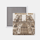 Westminster Abbey Magneet (Voorkant / Achterkant)