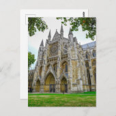 Westminster Abbey North Door, Briefkaart Londen Ve (Voorkant / Achterkant)