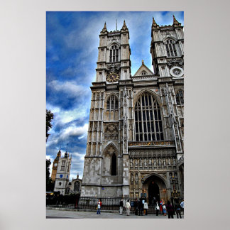 westminster abbey . poster