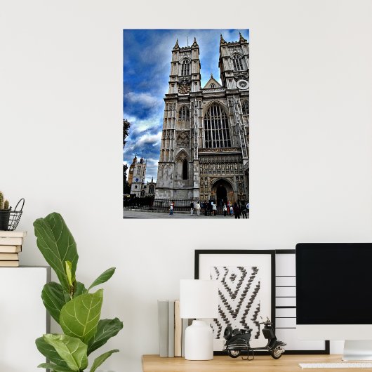 westminster abbey . poster (Thuiskantoor)