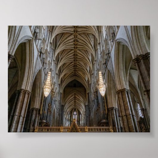 Westminster Abbey Poster (Voorkant)