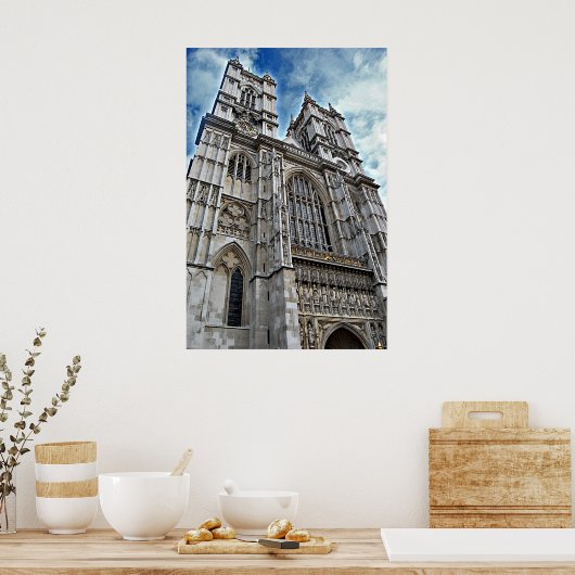 westminster abbey poster (Keuken)