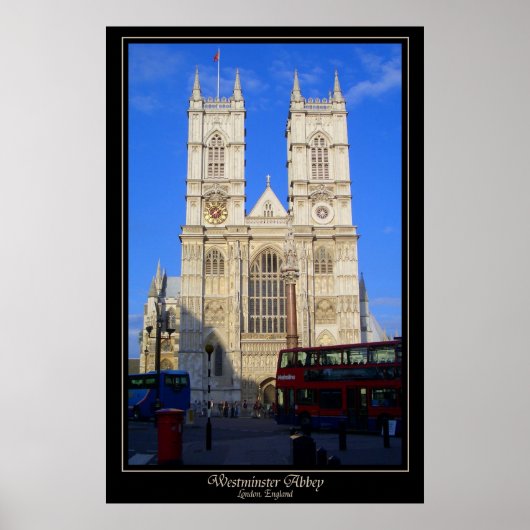 Westminster Abbey Poster (Voorkant)