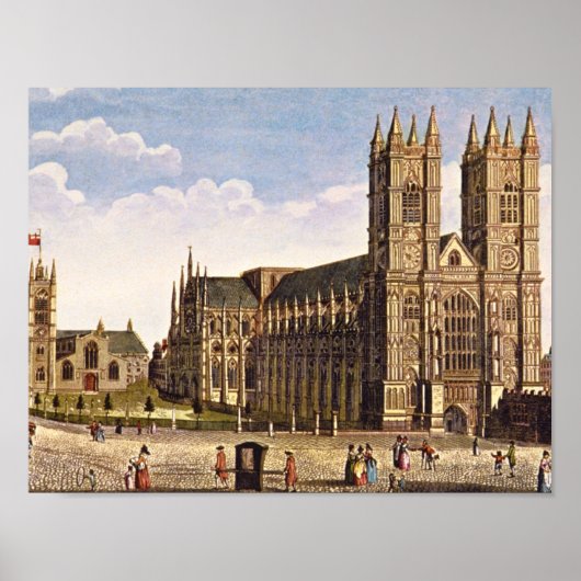 Westminster Abbey'', Thomas_Engravings Poster (Voorkant)
