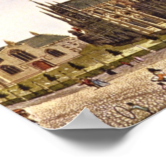 Westminster Abbey'', Thomas_Engravings Poster (Hoek)