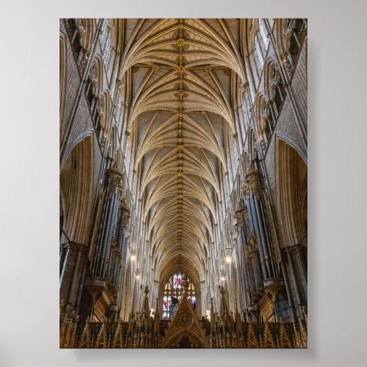 Westminster abdij poster (Voorkant)