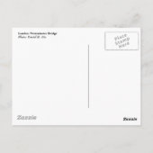 Westminster Bridge Briefkaart (Achterkant)