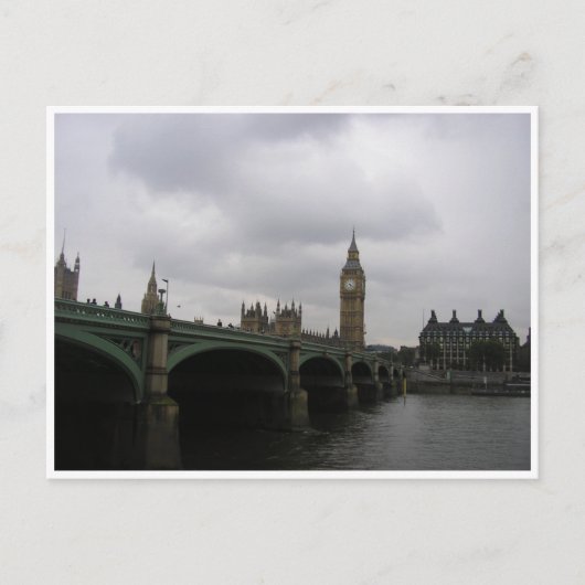 Westminster Bridge Briefkaart (Voorkant)