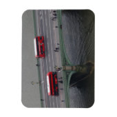 Westminster Bridge & Buses 3"x4" Magnet Magneet (Verticaal)