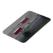 Westminster Bridge & Buses 3"x4" Magnet Magneet (Linkerzijde)