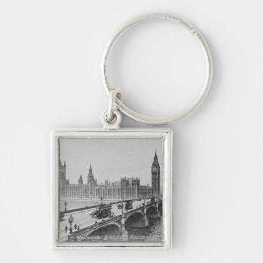 Westminster Bridge en de woningen van Sleutelhanger (Voorkant)
