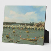 Westminster Bridge, Londen, met de burgemeester Fotoplaat (Zijkant)