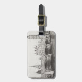 Westminster Bridge London UK. 10-30-2006 Bagagelabel (Voorkant verticaal)