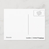 Westminster Briefkaart (Achterkant)