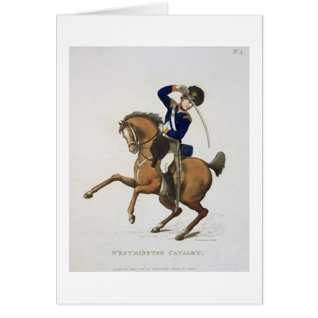 Westminster Cavalerie Vrijwilliger, plaat 4 uit 'L (Voorkant)