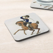 Westminster Cavalry Volunteer, bord 4 van 'Loyal Bier Onderzetter (Linkerzijde)