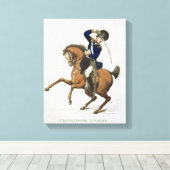 Westminster Cavalry Volunteer, bord 4 van 'Loyal Canvas Afdruk (Insitu (Houten vloer))