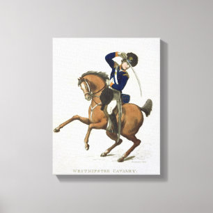 Westminster Cavalry Volunteer, bord 4 van 'Loyal Canvas Afdruk