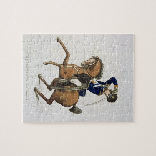 Westminster Cavalry Volunteer, bord 4 van 'Loyal Legpuzzel (Horizontaal)