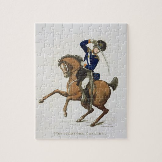 Westminster Cavalry Volunteer, bord 4 van 'Loyal Legpuzzel (Verticaal)