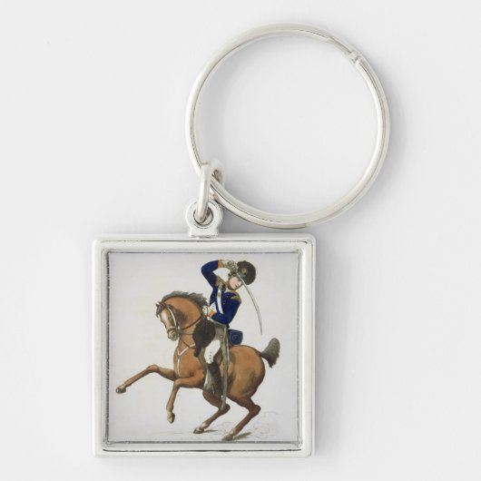 Westminster Cavalry Volunteer, bord 4 van 'Loyal Sleutelhanger (Voorkant)