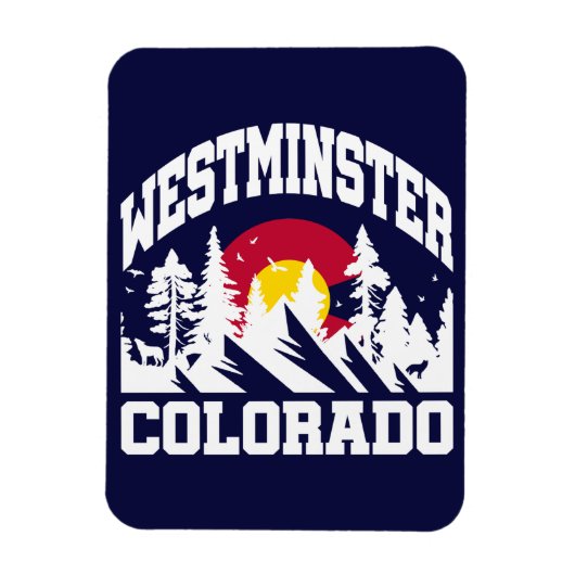 Westminster, Colorado Magneet (Verticaal)