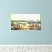 Westminster en Lambeth Canvas Afdruk (Insitu (Houten vloer))