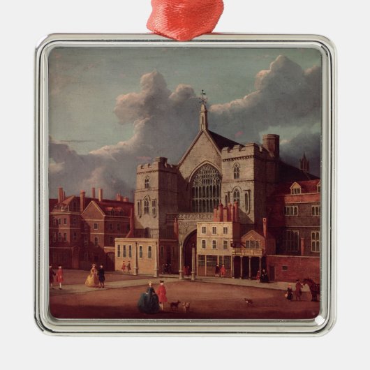 Westminster Hall en New Palace Yard Metalen Ornament (Voorkant)