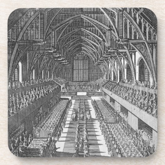 Westminster Hall tijdens de vieringen na Onderzetter (Voorkant)