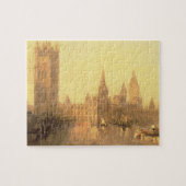 Westminster: Houses of Parliament, c.1860 (olie op Legpuzzel (Horizontaal)