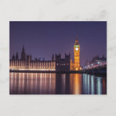 Westminster in Londen Briefkaart (Voorkant)
