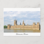 Westminster in Londen, Verenigd Koninkrijk Briefkaart (Voorkant)