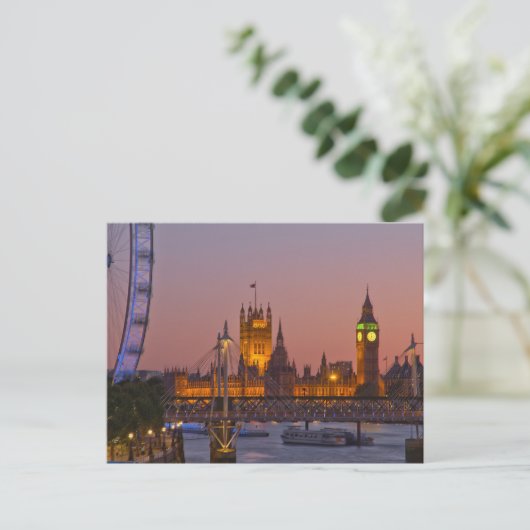 Westminster, Londen, Engeland Briefkaart (Staand voorkant)