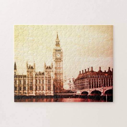 Westminster Palace, Big Ben - Londen (Verenigd Kon Legpuzzel (Horizontaal)