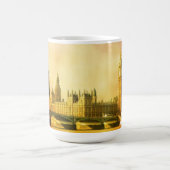 Westminster Palace en Bridge met Big Ben Koffiemok (Center)