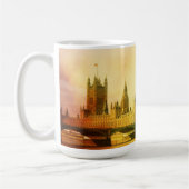 Westminster Palace en Bridge met Big Ben Koffiemok (Links)