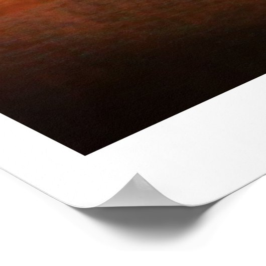 Westminster Palace en Bridge Poster (Hoek)