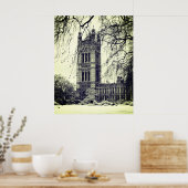 Westminster, Parlement, Winter Londen - Brits Poster (Keuken)