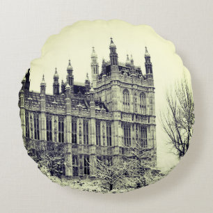 Westminster, Parlement, Winter Londen - Brits Rond Kussen