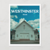 Westminster (Texas) Abbey Briefkaart (Voorkant)