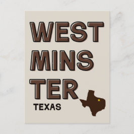 Westminster (Texas) Briefkaart