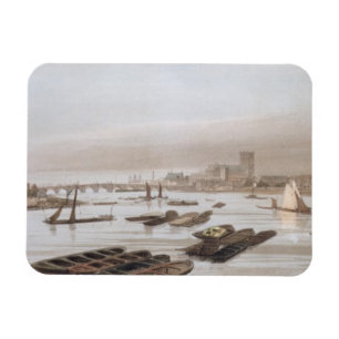 Westminster van de Waterloorbrug, waarin de Magneet