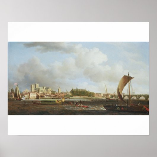 Westminster van Lambeth, met de ceremoniële schuur Poster (Voorkant)