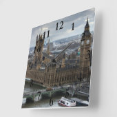 Westminster Vierkante Klok (Hoek)
