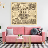 Westmoreland County, Pennsylvania Canvas Afdruk (Insitu (Woonkamer))