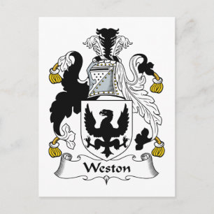 Weston Family Crest Briefkaart