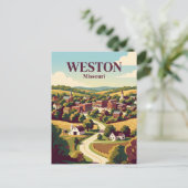 Weston (Missouri) Briefkaart (Staand voorkant)
