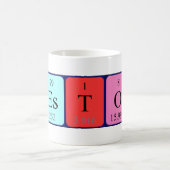 Weston Periodieke mok van de Naam van de Lijst (Center)