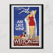 Weston Super Mare Briefkaart (Voorkant)