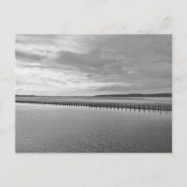 Weston-super-Mare zwart en wit Briefkaart